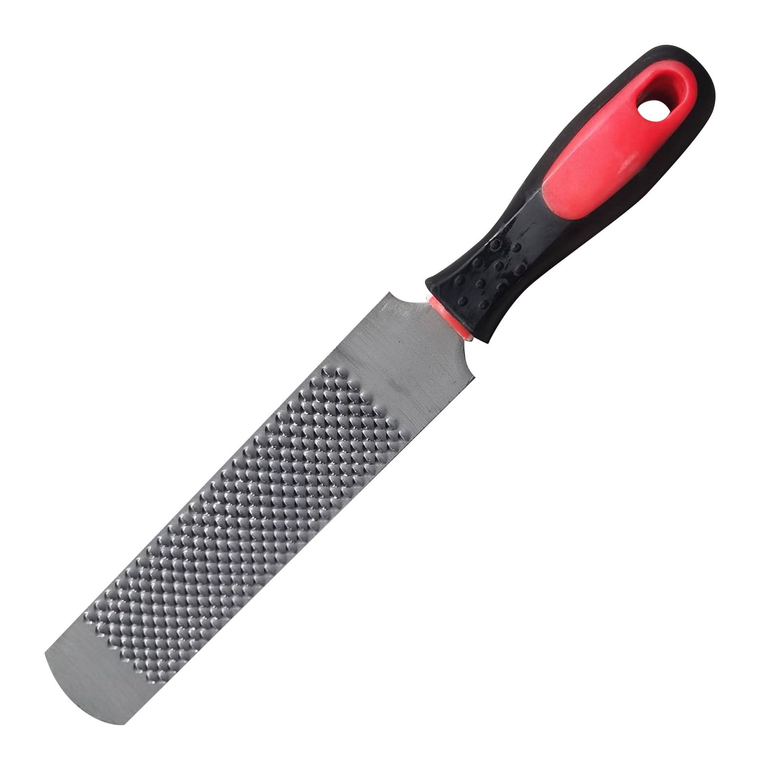 Smandy Professional Hoof Rasp, 8 Inch Flat Single Hand File with Non Slip Handle for Efficient Horseshoe Filing and Maintenance