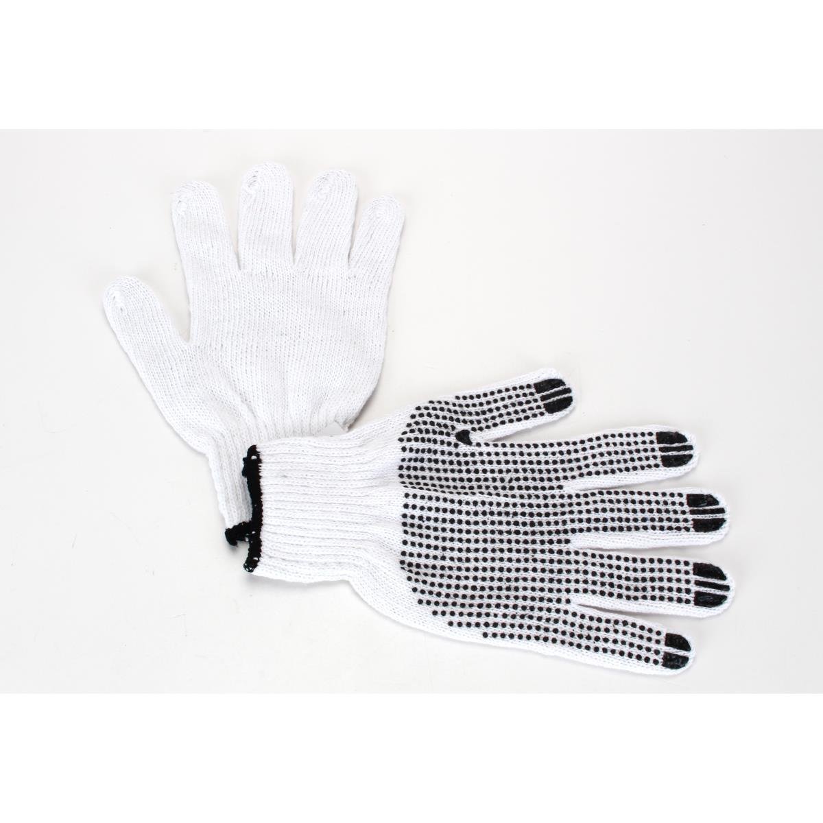 12 Paar Gartenhandschuhe Arbeitshandschuhe Handschuhe mit Noppen Weiß bei Günstiger Preis