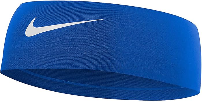 Nike Dry Wide Headband (Youth - Royal)
