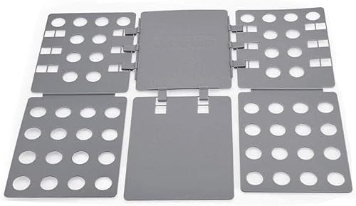 Large Adjustable Clothes Folders T-Shirts Folding Boards (Grey)
