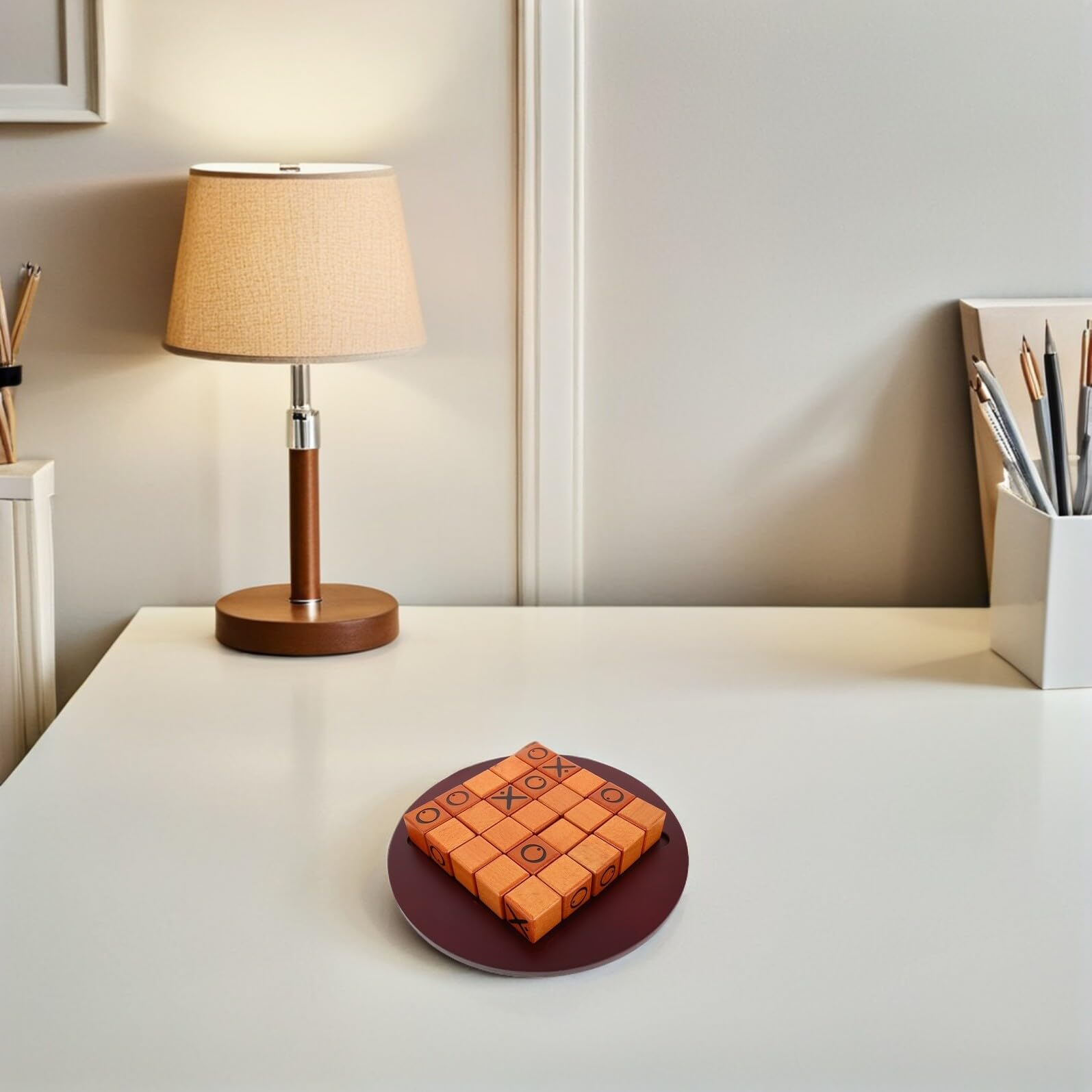 Jeu De Société Bois Pousser Un Bœuf Jeu Échecs Bois avec Blocs pour Garçon Fille Et Famille