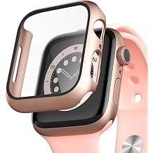 Microsonic Apple Watch Series 9 41mm K l f Matte Premium Slim WatchBand Rose Gold [Watch Series 9 41mm ile Uyumlu Kordon - Rose Gold]