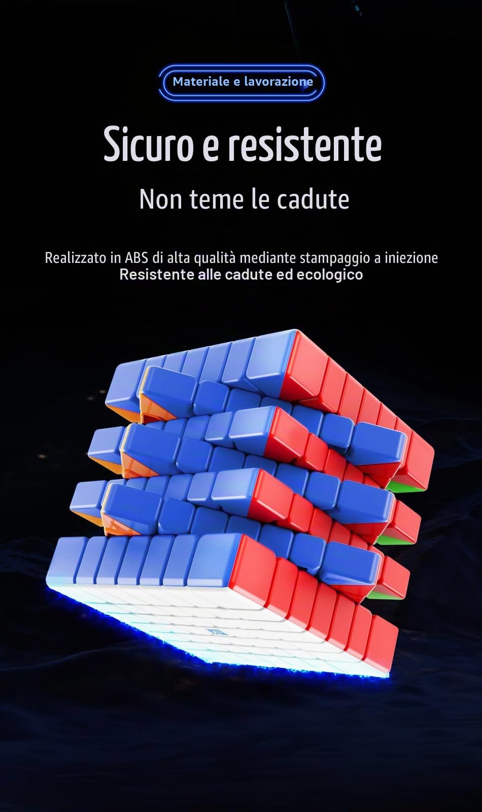 Bukefuno MoYu Meilong 7x7 M V2 Cubo magico magnetico MFJS Meilong M 7x7 V2 Speed-Magic Cube Puzzle-Stickerlos Moyu 2023 Meilong 7x7 M Speed Cube