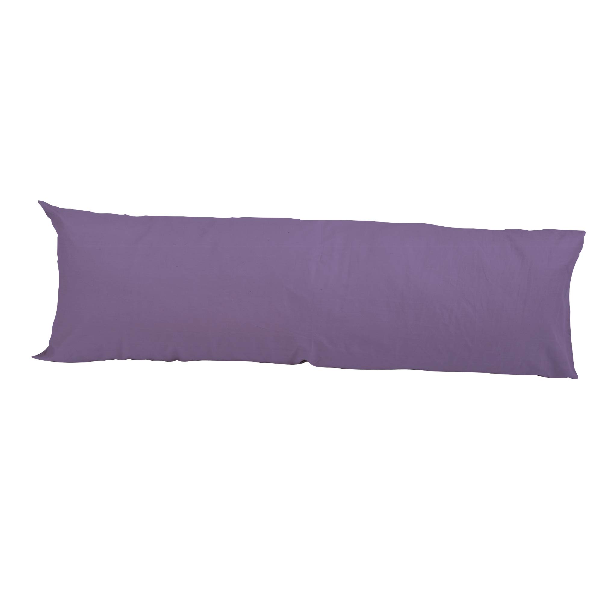 Lyallpur 5ft King (60") Long Bolster Orthopaedic Nursery Maternity Pregnancy Support Pillow Case Only (Lilac) โ image 1