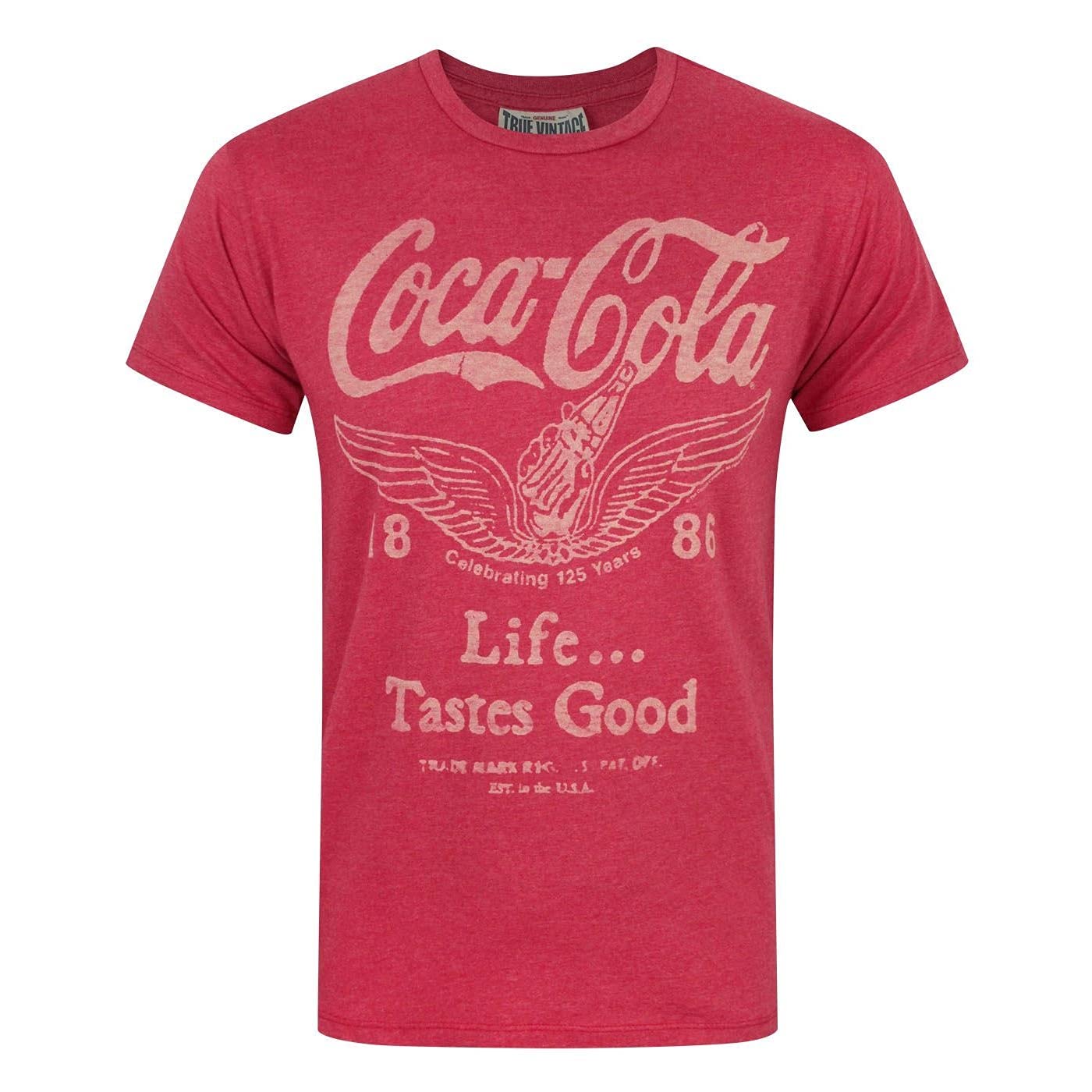 Vanilla Underground Junk Food Clothing Mens Red Logo Short Sleeved T-Shirt (X-Small) from B&Q