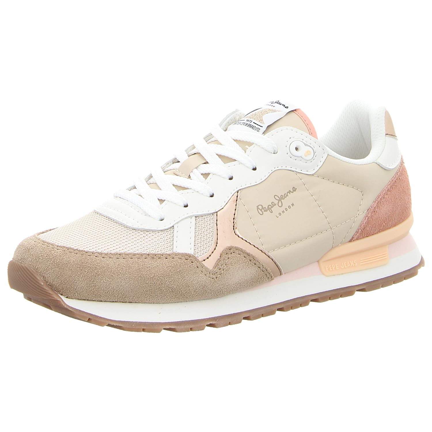 Pepe Jeans Brit Mix W, Zapatilla Mujer