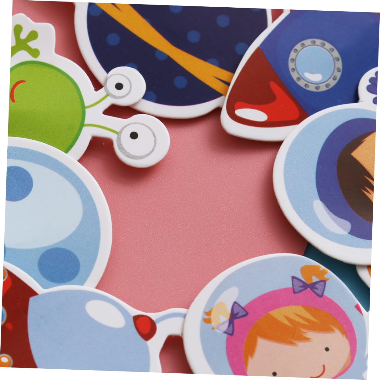 Abaodam 144stücke Teiliges Set Astronaut Cupcake Toppers Weltraum-thema Kuchendekoration Für Kindergeburtstag Shower Hochzeiten Inklusive Designs à Einseitig Bedruckt Sicher Und Einfach