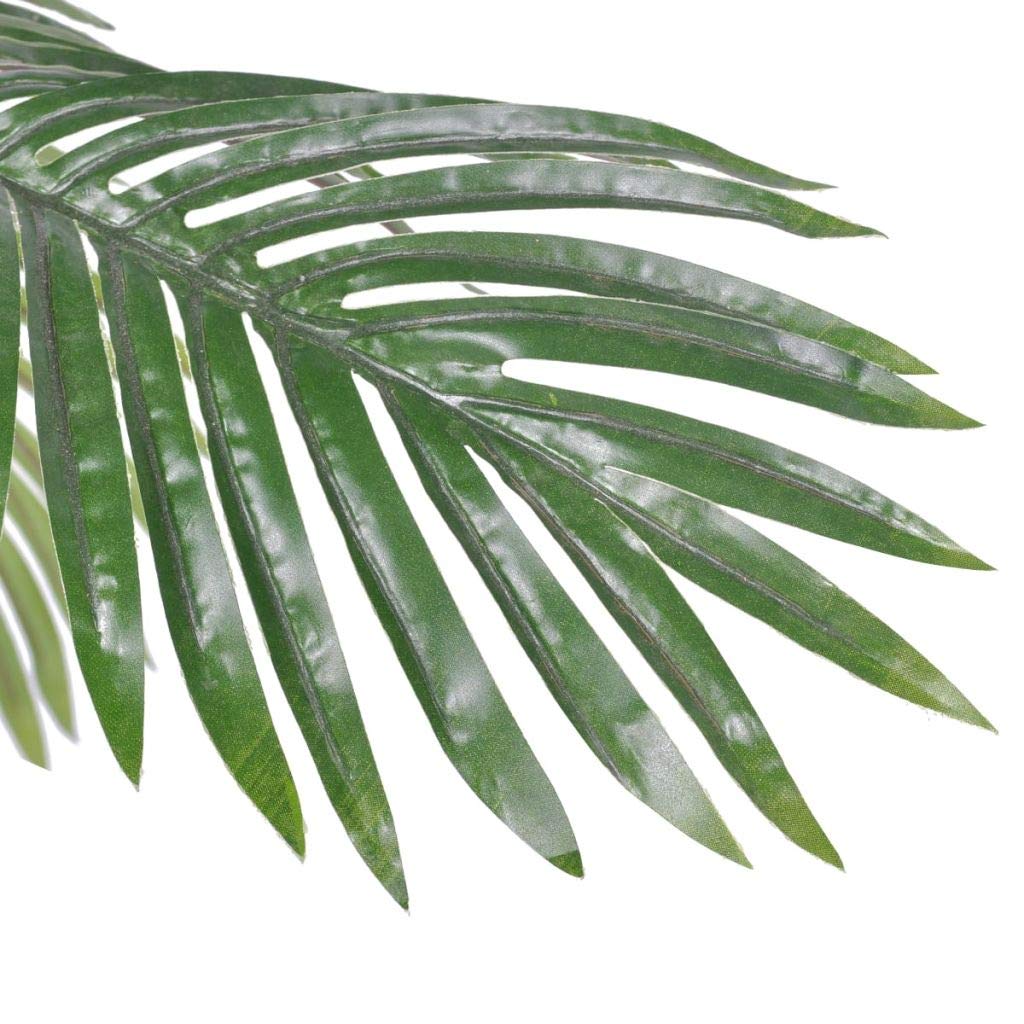 CHAHO Cycus Palmier artificiel avec pot de 150 cm, plante artificielle pour la maison, le jardin, le bureau, le magasin, la décoration, l'appartement ou le commerce