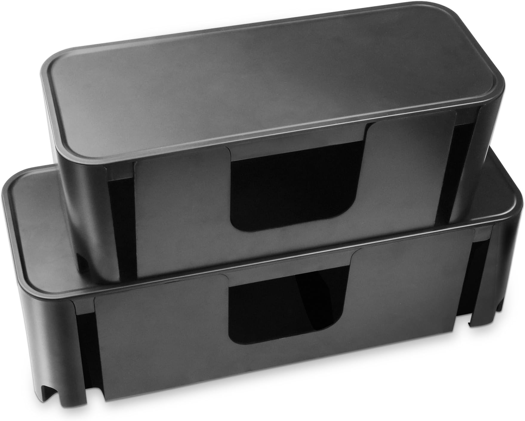 Cord Organizer Box, Cable Hider for Power Strips, Surge Protector, Extension Cord