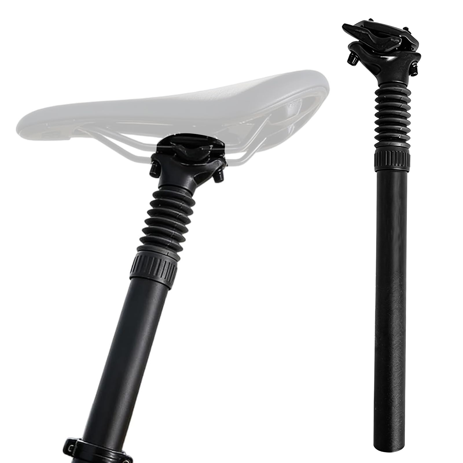 federsattelstütze mountainbike 27.2×350mm Sattelstütze Aluminiumlegierung, Gefederte Sattelstütze , Sattelstütze Gefedert, Schwarz Fahrrad, Stoßdämpfende Sattelstütze für Mountainbike Sport & Freizeit Category:City Urban_Ahead VP A42E  schwarz Color:Dandy's Racing Green ALÉ Damen Radtrikot Jardin