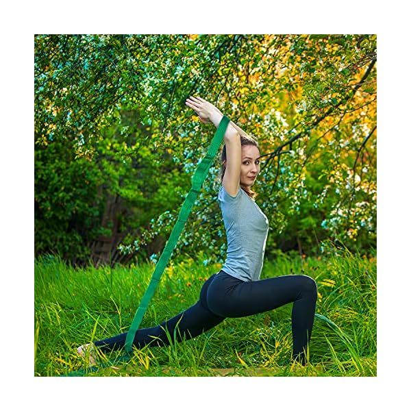 Scotamalone Stretching Yoga Strap Physical Therapy Stretch Bands - Image 5