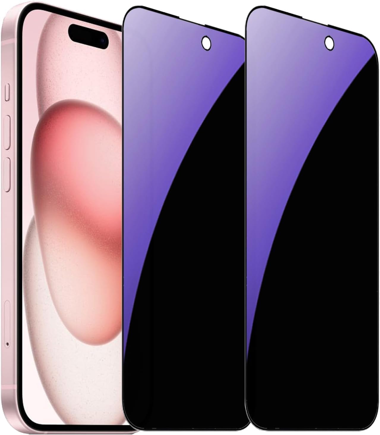 BHADAWAR {PACK OF 2 Privacy Tempered Glass Design for iPhone 15 PLUS (5G) Privacy Screen Protector Full Coverage Anti-Spy Tempered Glass Film 9H Hardness Upgrade Edge Protection Easy Installation (B0DFSTBH8Q) Amazon Price History, Amazon Price Tracker