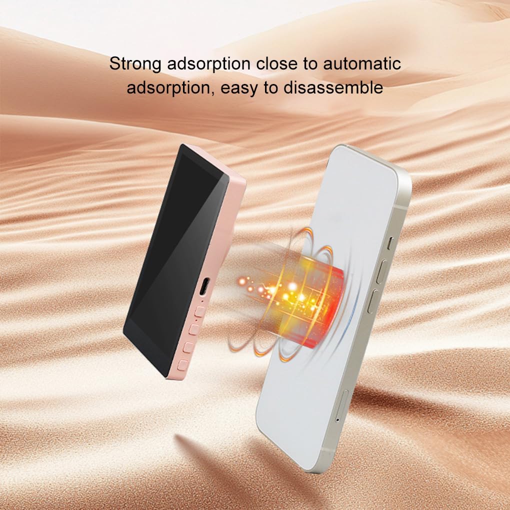 Posición Ajustable para composición a Larga Distancia, Pantalla para Selfie para teléfono, cámara ABS, Parte Trasera para, fácil de agarrar