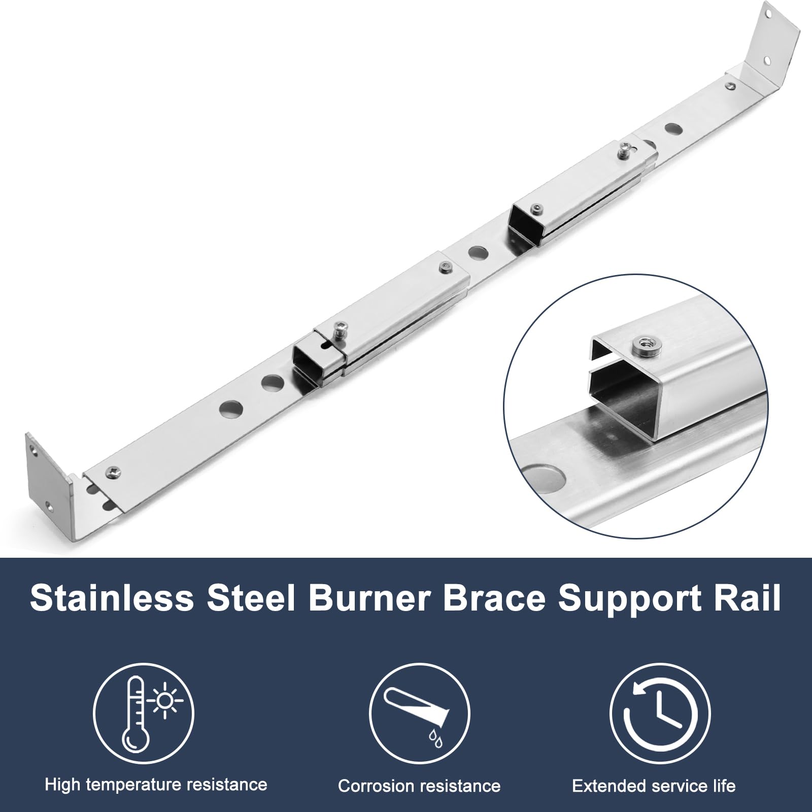 Charbroil 80012481 Burner Brace – Main Burner Support Bracket For 463240904 Grills