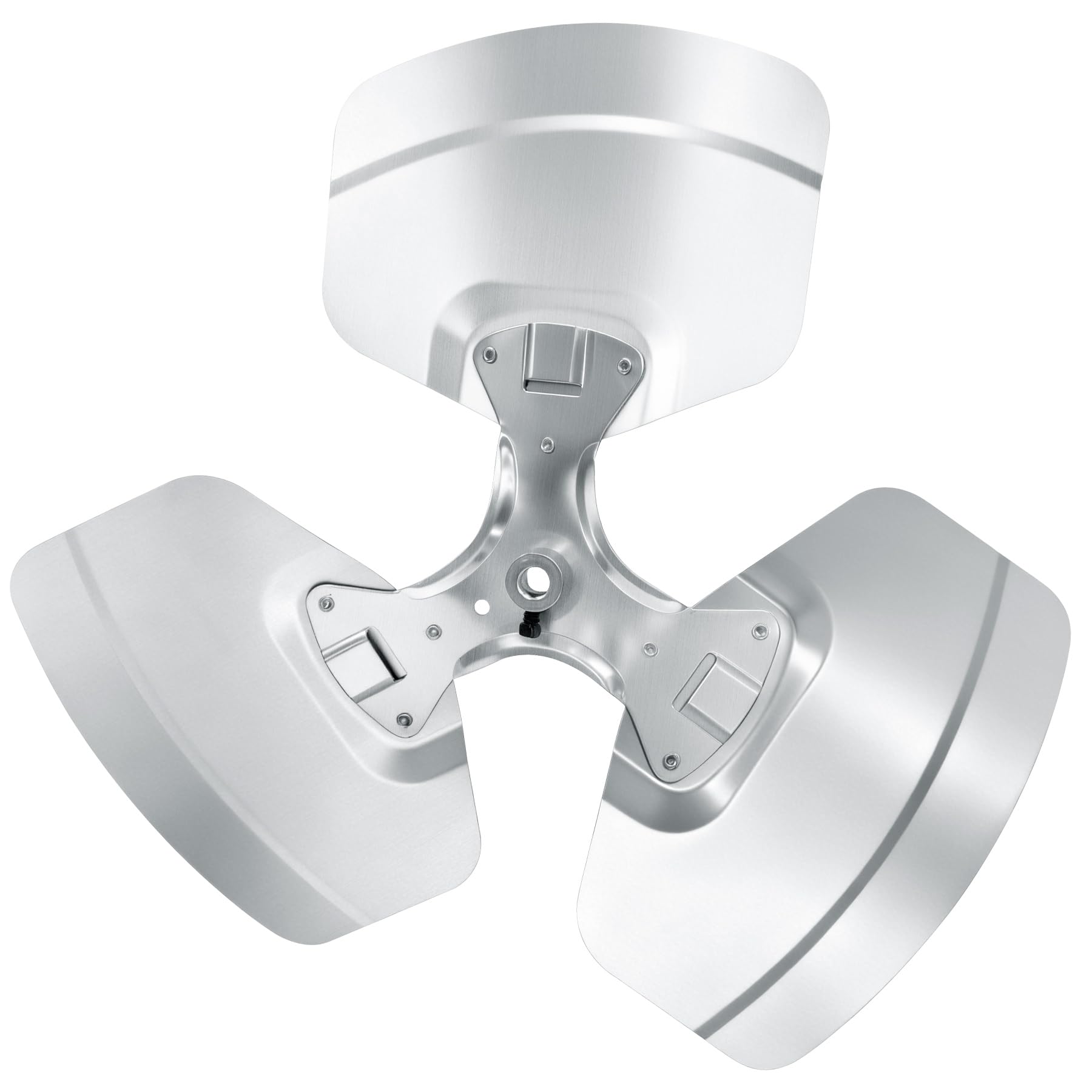 98M18 Fan Blade Replacement for Lennox Condenser, 3 x 18in CCW HVAC Fan Blades, 27 Degree, 1/2-Inch Bore, Condenser Blade Replace 100060-07 98M18