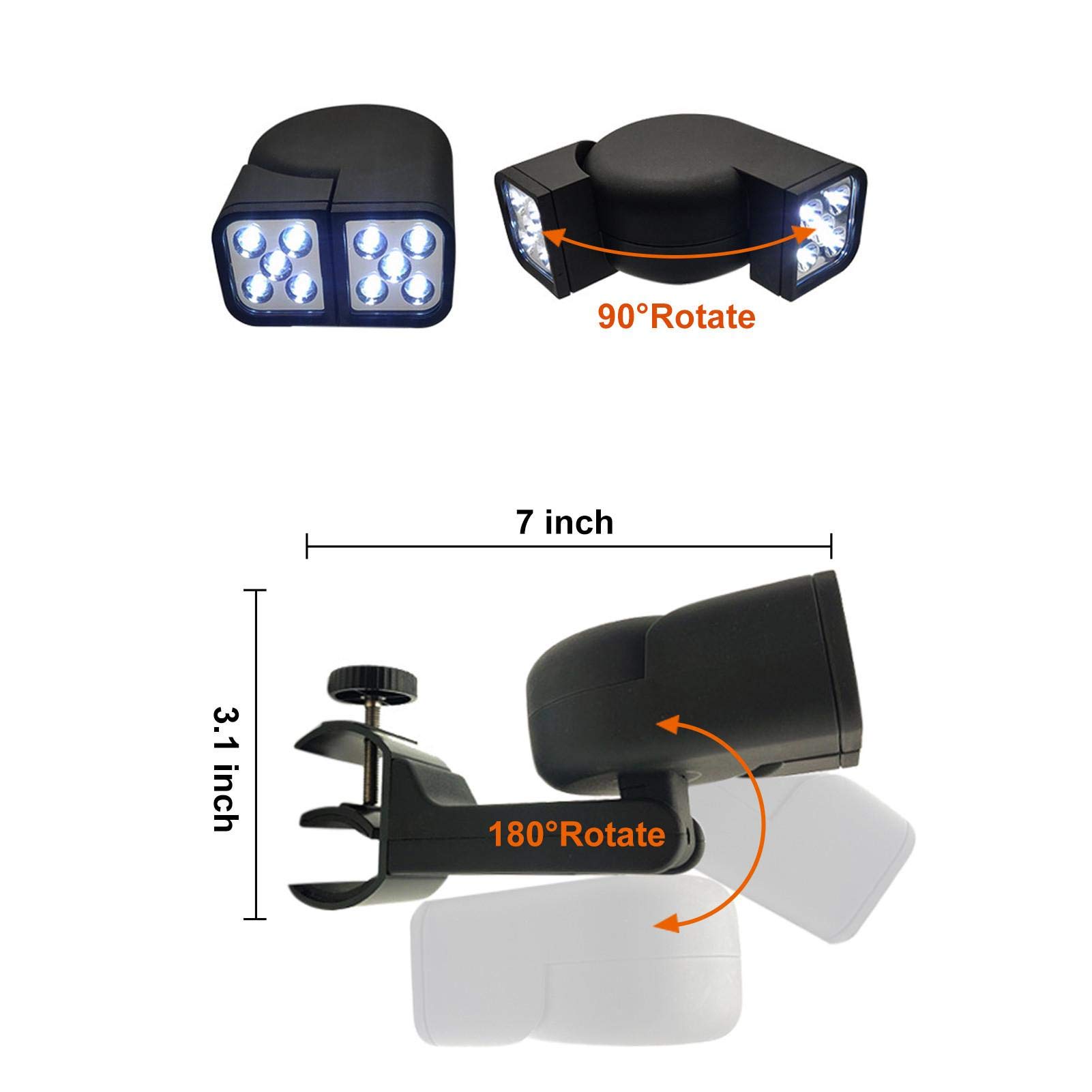15LED Barbecue Lights 360° Adjustable Grill Lamp Portable