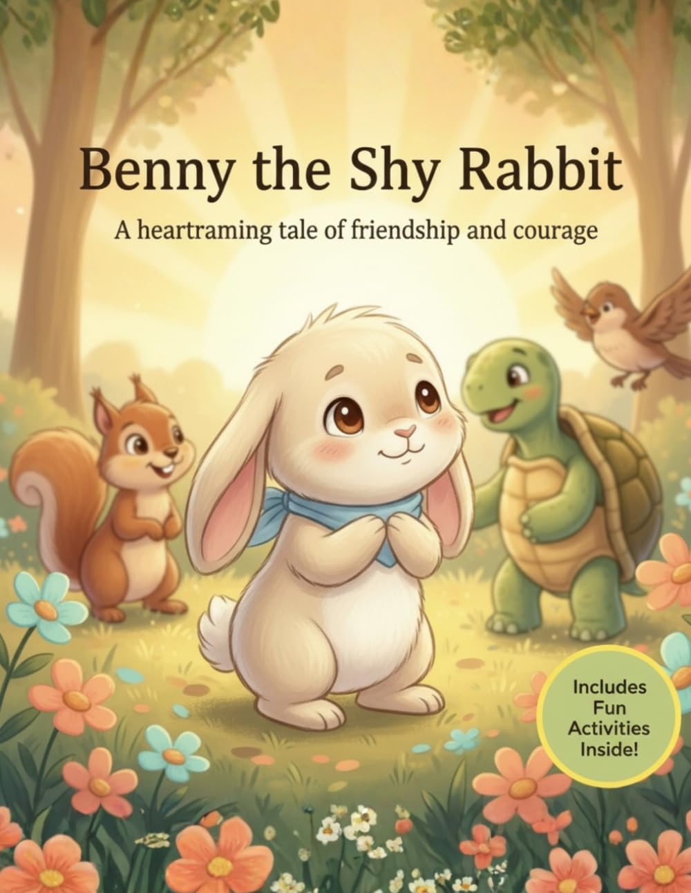 Benny the Shy Rabbit: Helping Kids Overcome Shyness, Build Confidence, and Make Friends Through Story & Fun Activities
