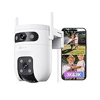 EZVIZ 10MP (5MP+5MP) Telecamera WiFi Esterno con Doppia Lente)