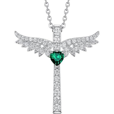 Birthday Gifts for Women August September Birthstones Jewelry for Wife Mom Angel Wi...