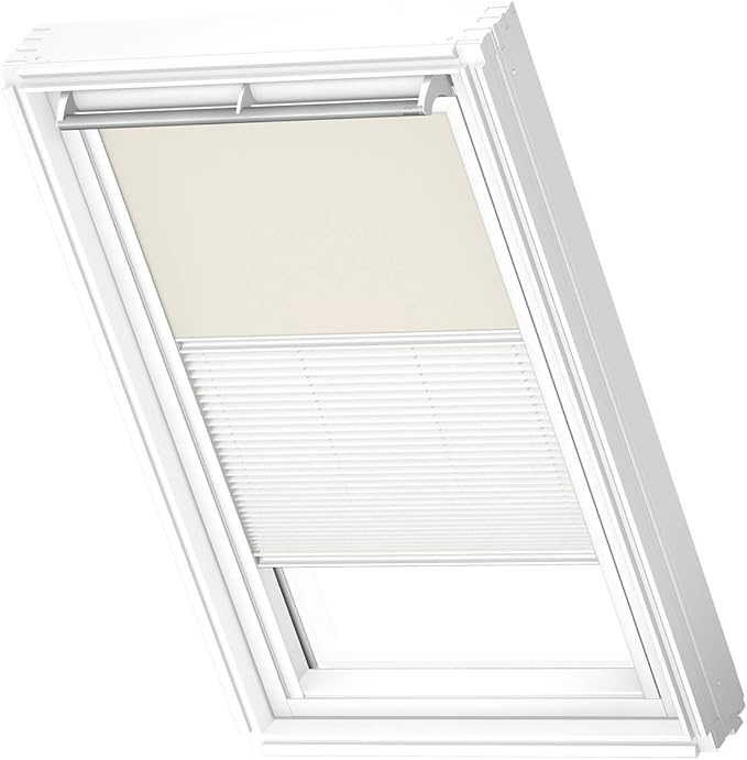 VELUX Original Store Duo Occultant et Tamisant, Cadre Blanc, U04, U34