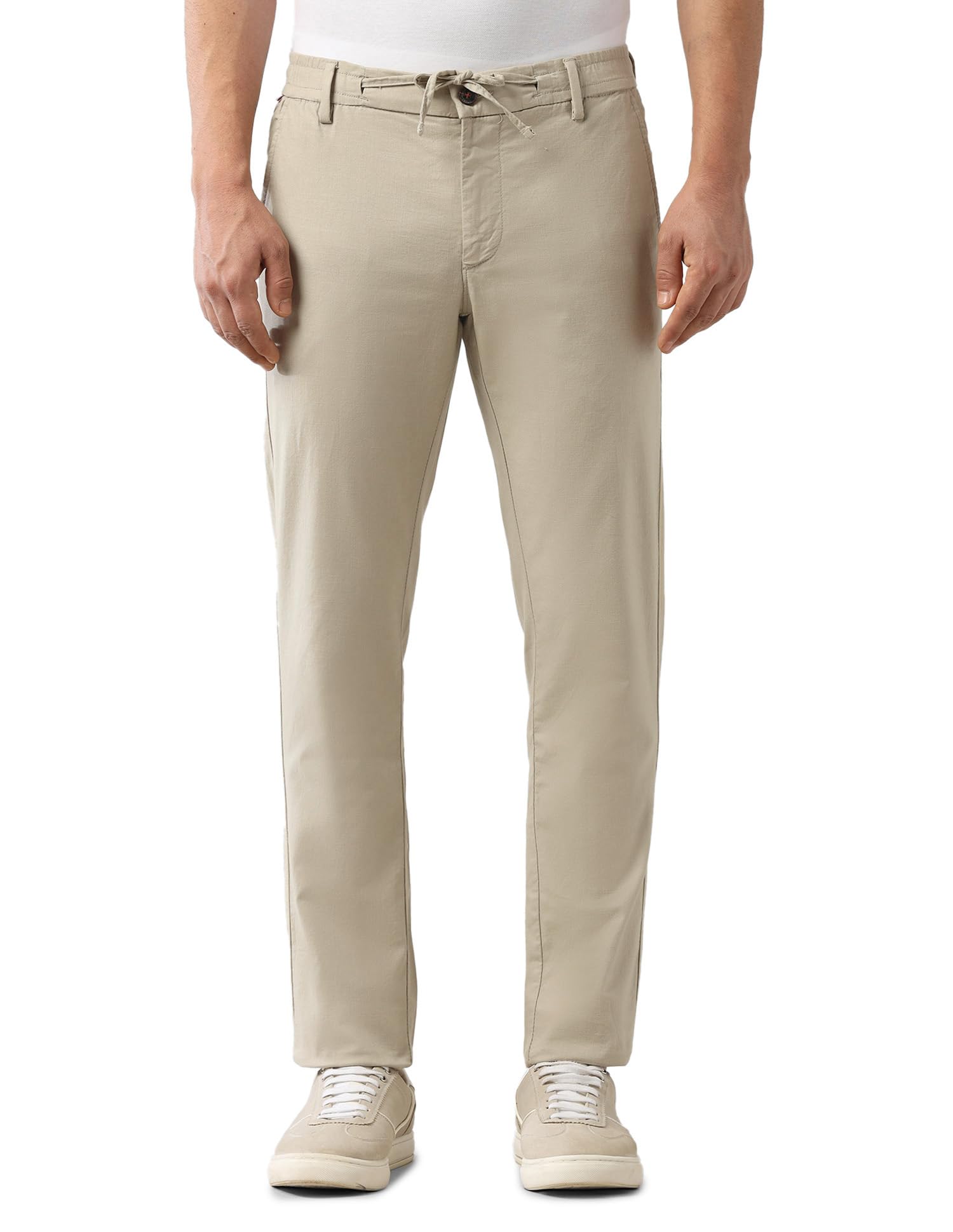 arrow sports Men's Textured Night is Young Trousers-picture-17