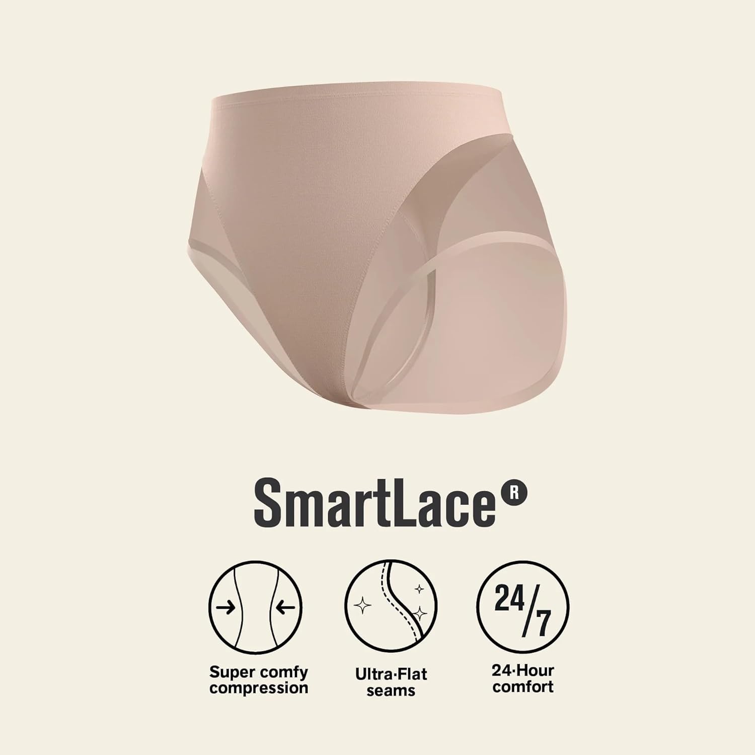 Leonisa Invisible High Waisted Tummy Control Underwear - Shapewear Panties For Women - Image 5