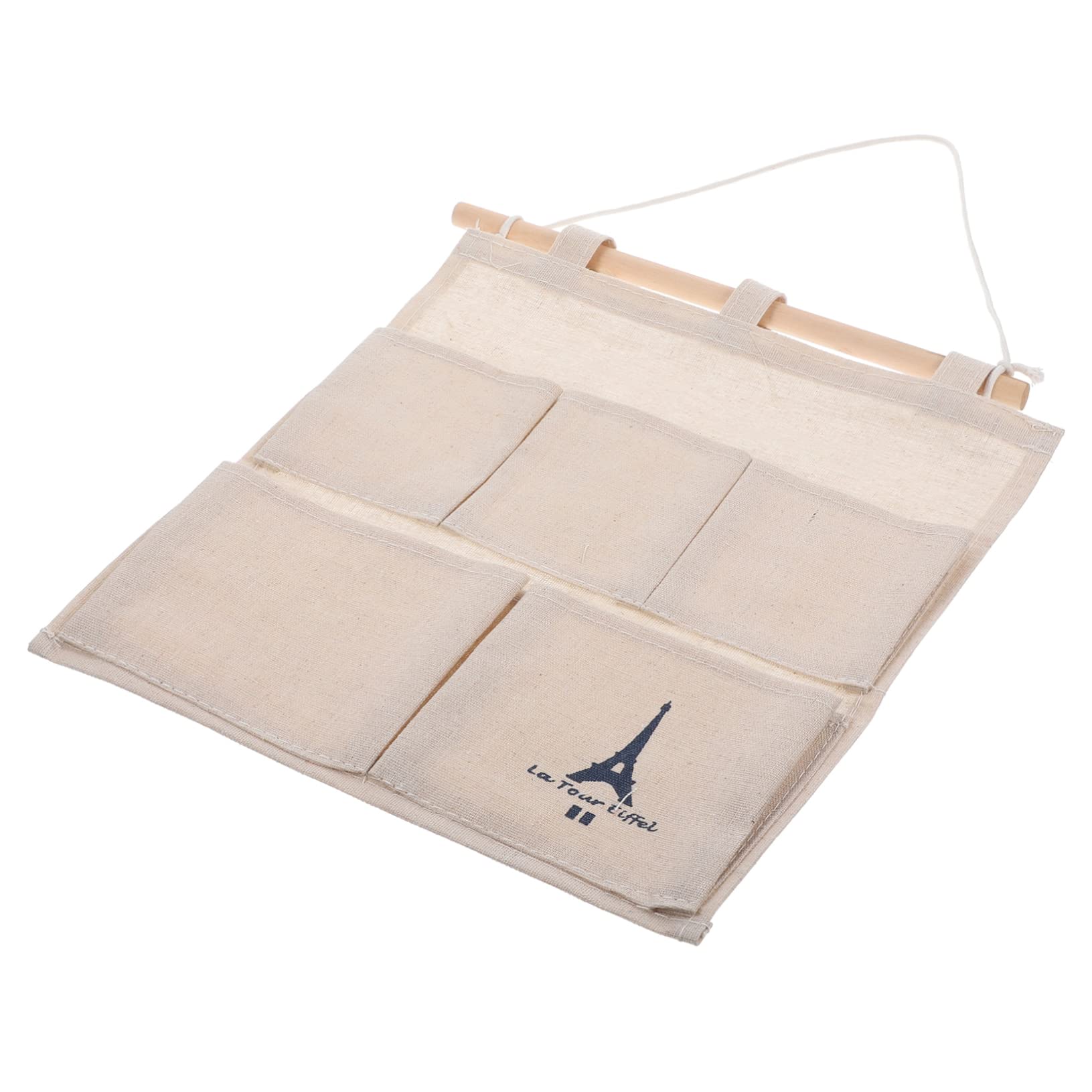 Happyyami Over Door Hanging Storage Organizer Multi Pocket Wall Sundries Bag for Living Room Bathroom Kitchen and Bedroom Design for Extra Storage Space