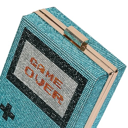 Image of Women Retro Crossbody Bag Rhinestone Fun Unique Evening Clutch Purses for Women