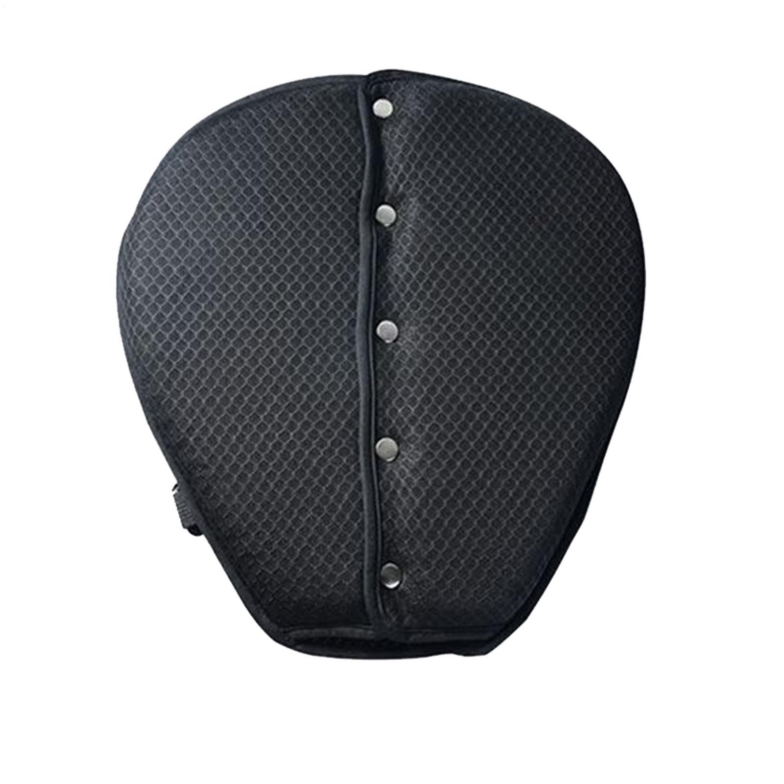 Cuscino ergonomico in gel per sella da moto, coprisella per alleviare la pressione, protezione impermeabile con di fibbia sicura, miglioramento del comfort portatile per uomini, donne