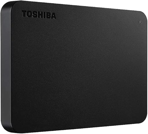 Toshiba Canvio Basics 2TB Portable External Hard Drive USB 3.0, Black - HDTB420XK3AA
