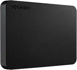 HD Externo Portátil Toshiba Canvio Basics 2TB Preto USB 3.0 - HDTB420XK3AA