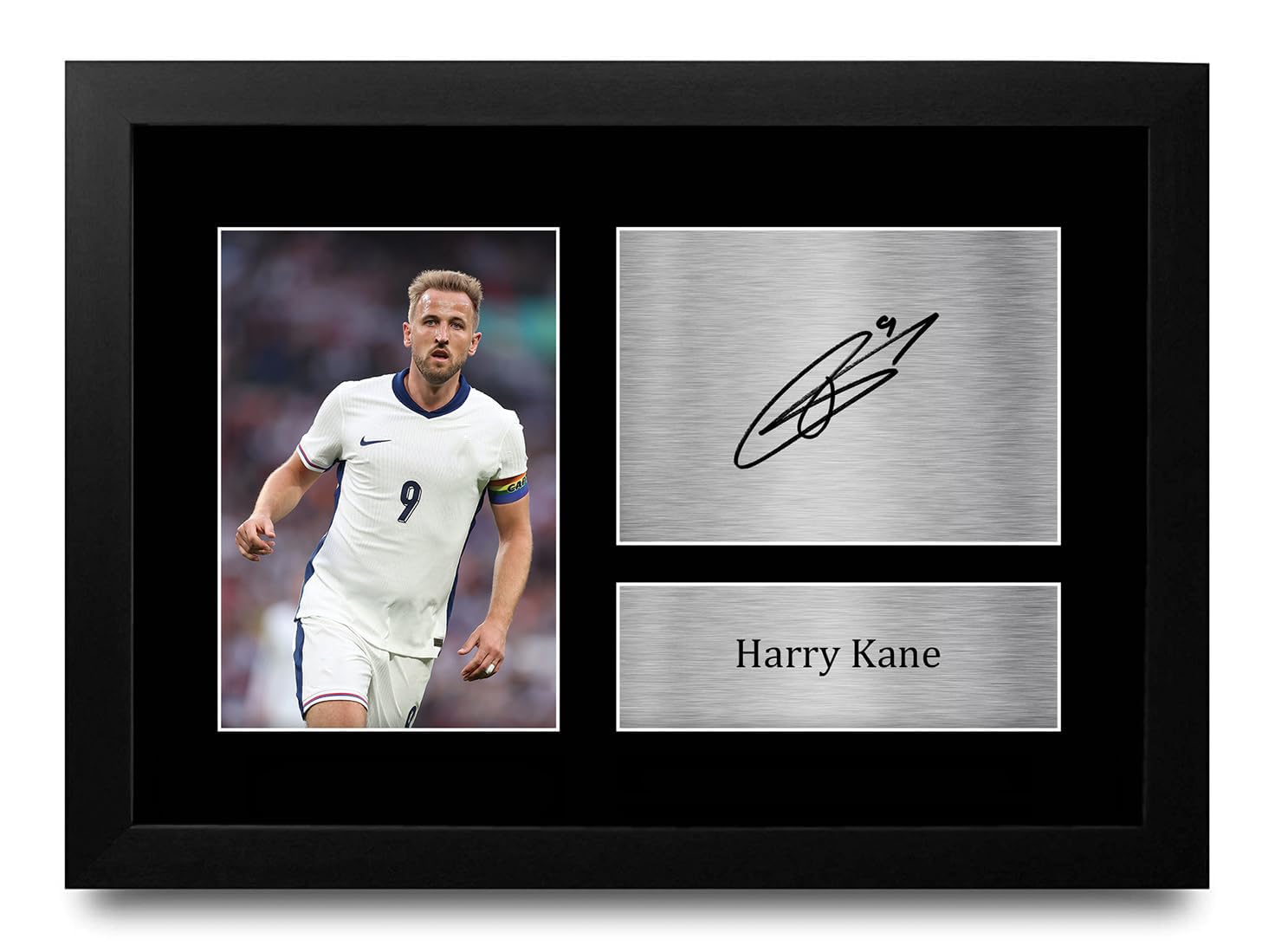 Harry Kane 直筆サイン入りフォト ハリーケイン記念グッズ Amazon.co.jp: HWC Trading Harry Kane Gift Signed A4プリント サイン