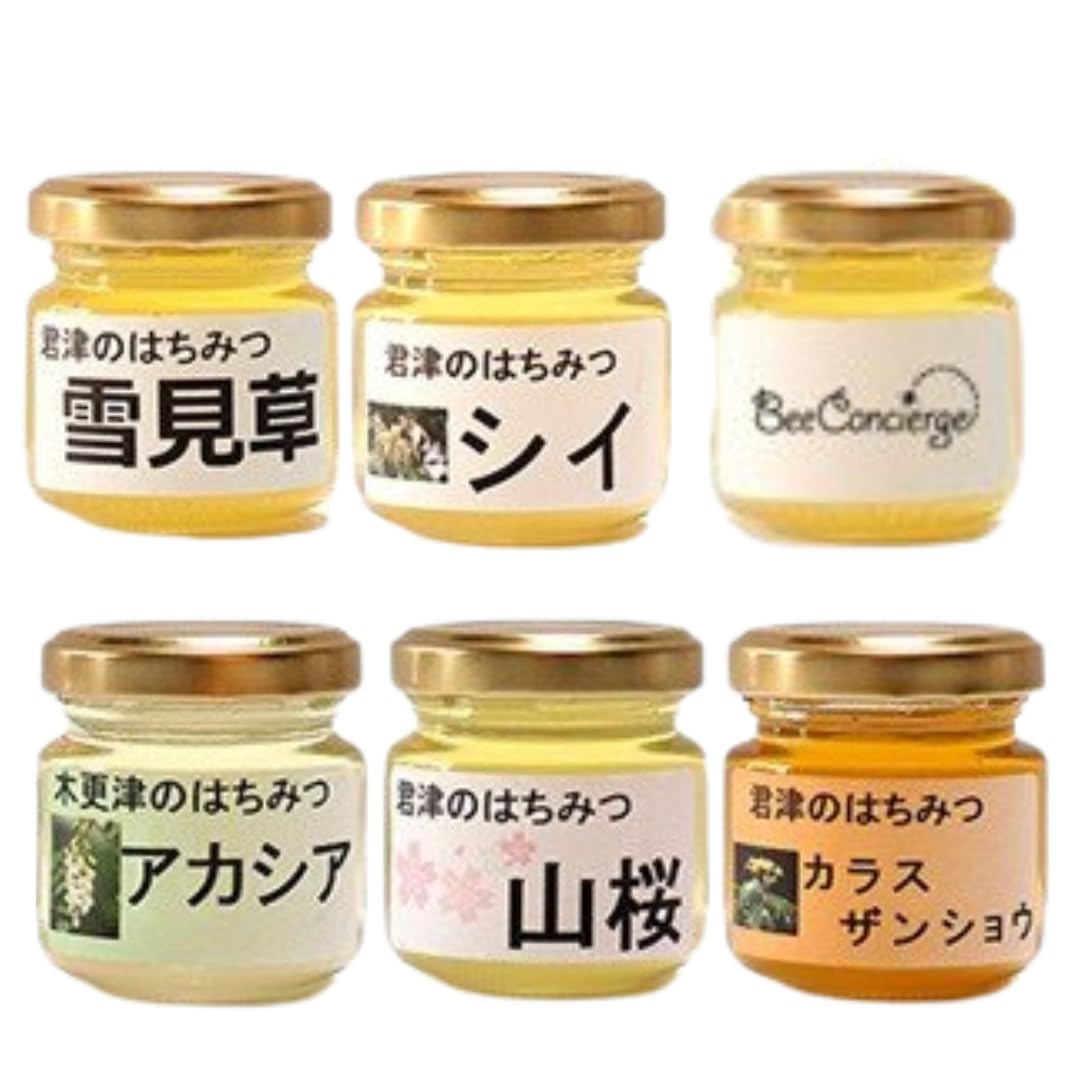 Amazon | 国産 はちみつ 5種 6瓶 食べ比べセット 養蜂家 齊藤兄弟 Bee