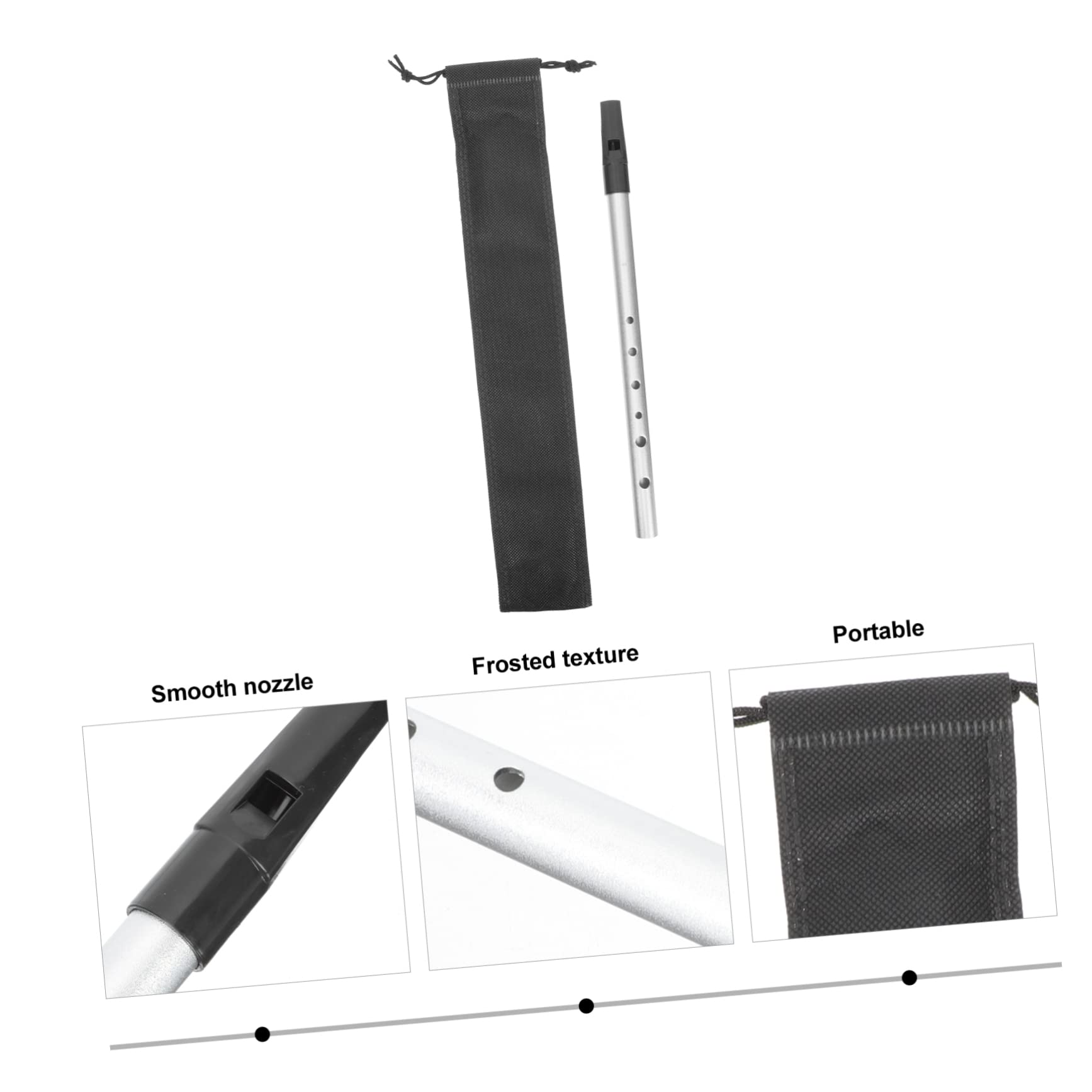 ERINGOGO Professional Key Whistle for Beginners Simple Clarinet Instrument for Durable Design for Production Practice Tool for Young Musicians