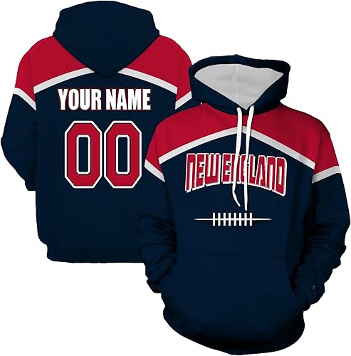 Miniatura 2 de Sudaderas con capucha personalizadas para hombre, regalos para fanáticos de la ciudad del fútbol, para mujeres, hombres, jóvenes, con nombre y número