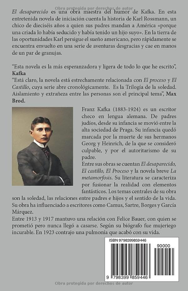 Vista 2 de El desaparecido América (Spanish Edition)