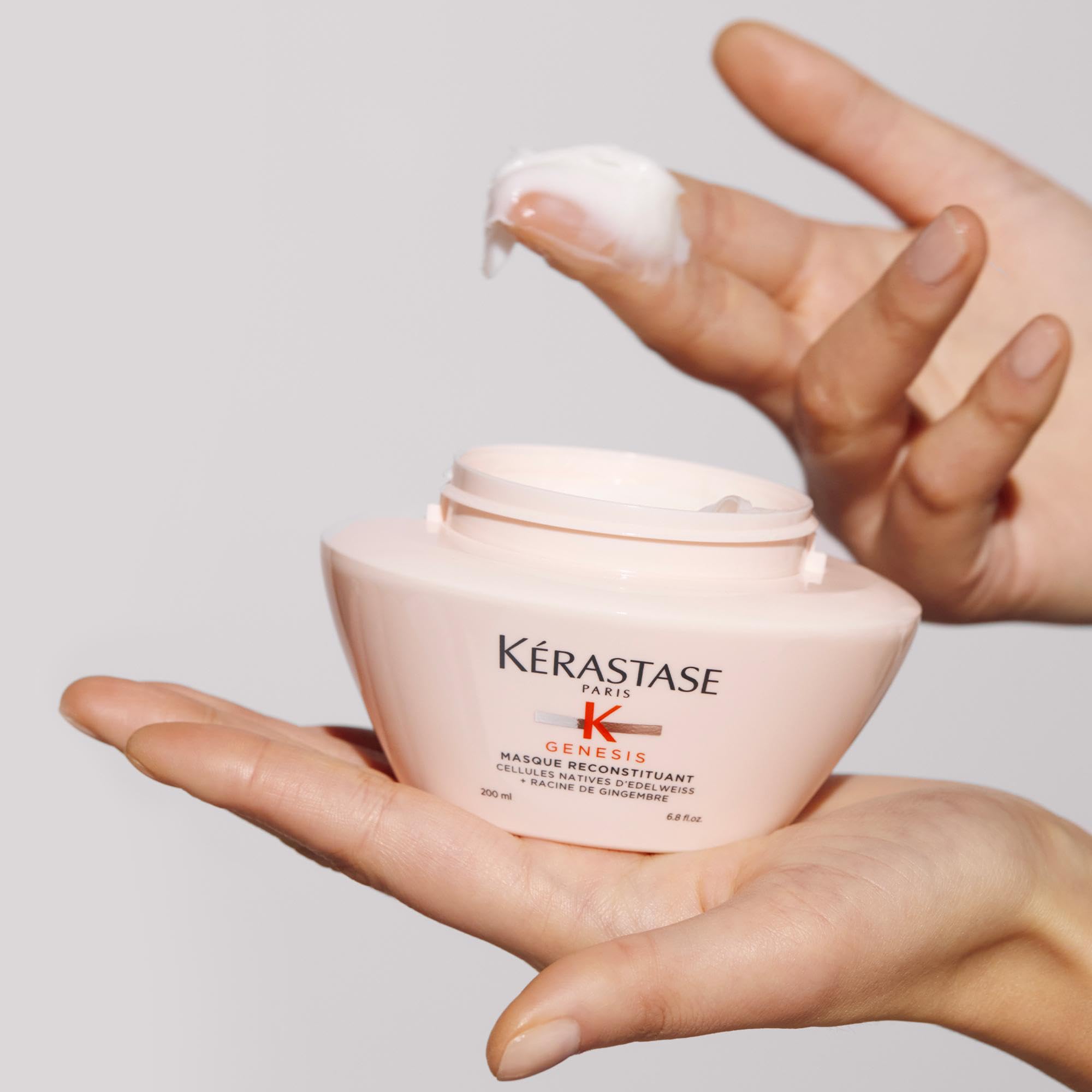 Kérastase Genesis, Mascarilla Anticaída, Tratamiento Fortificante, Para Pelo Frágil o Debilitado, Masque Reconstituant, 200 ml