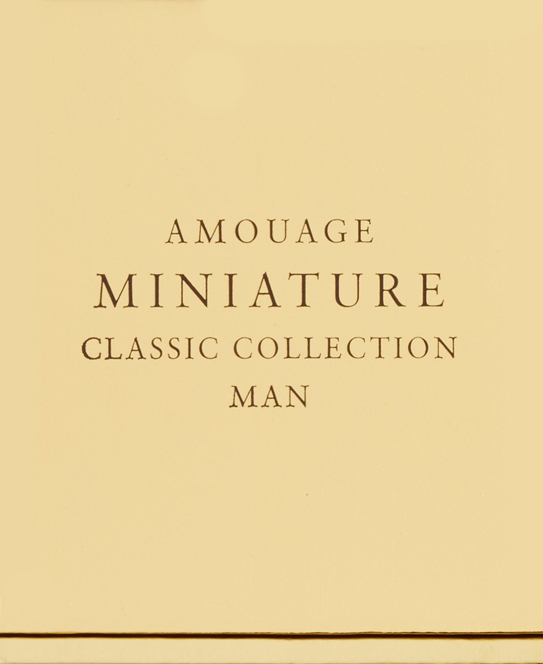 Amouage Miniature Classic Collection Man Eau De Parfum Gift Set