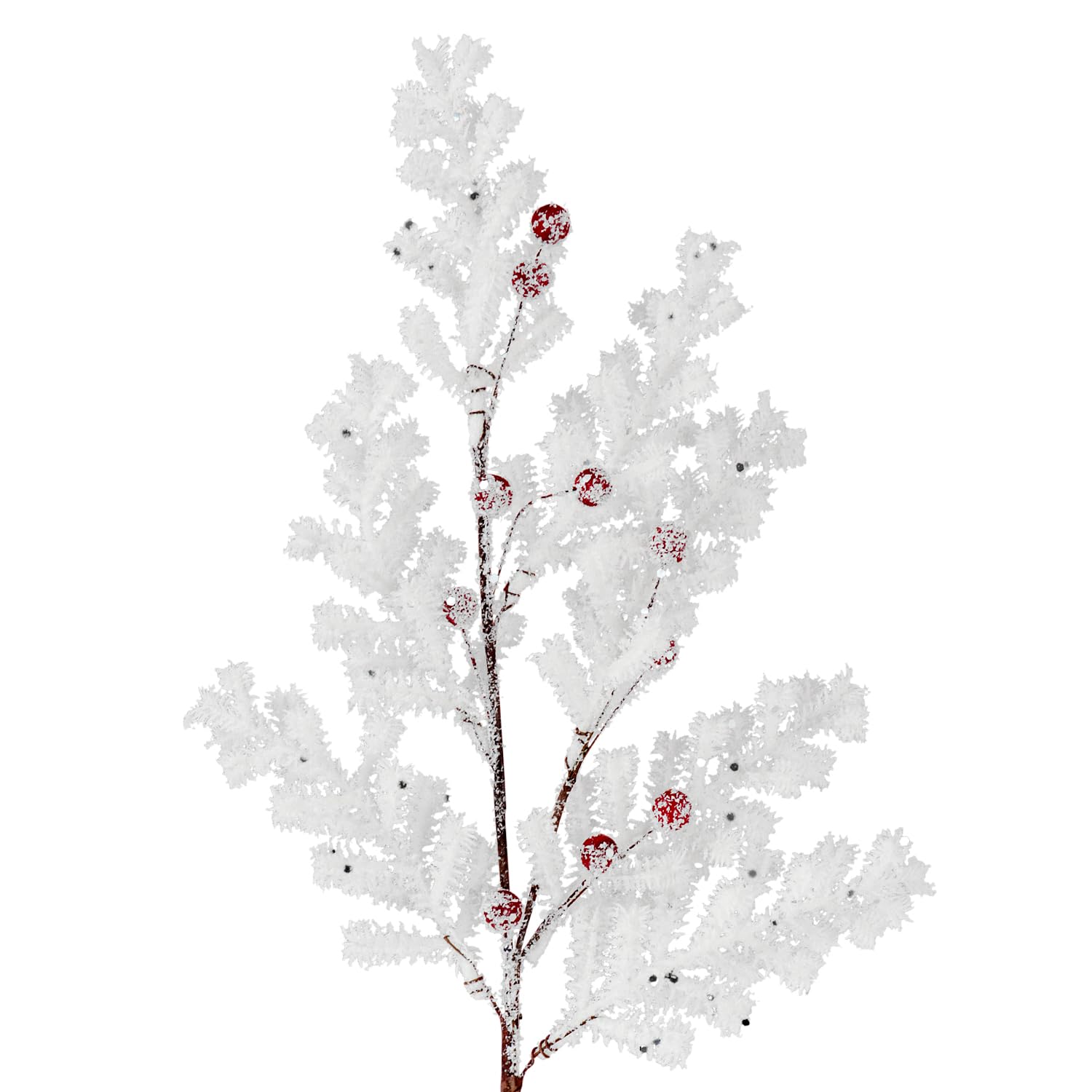 Branche De Sapin Artificielle Enneigées Déco De Noël Forêt