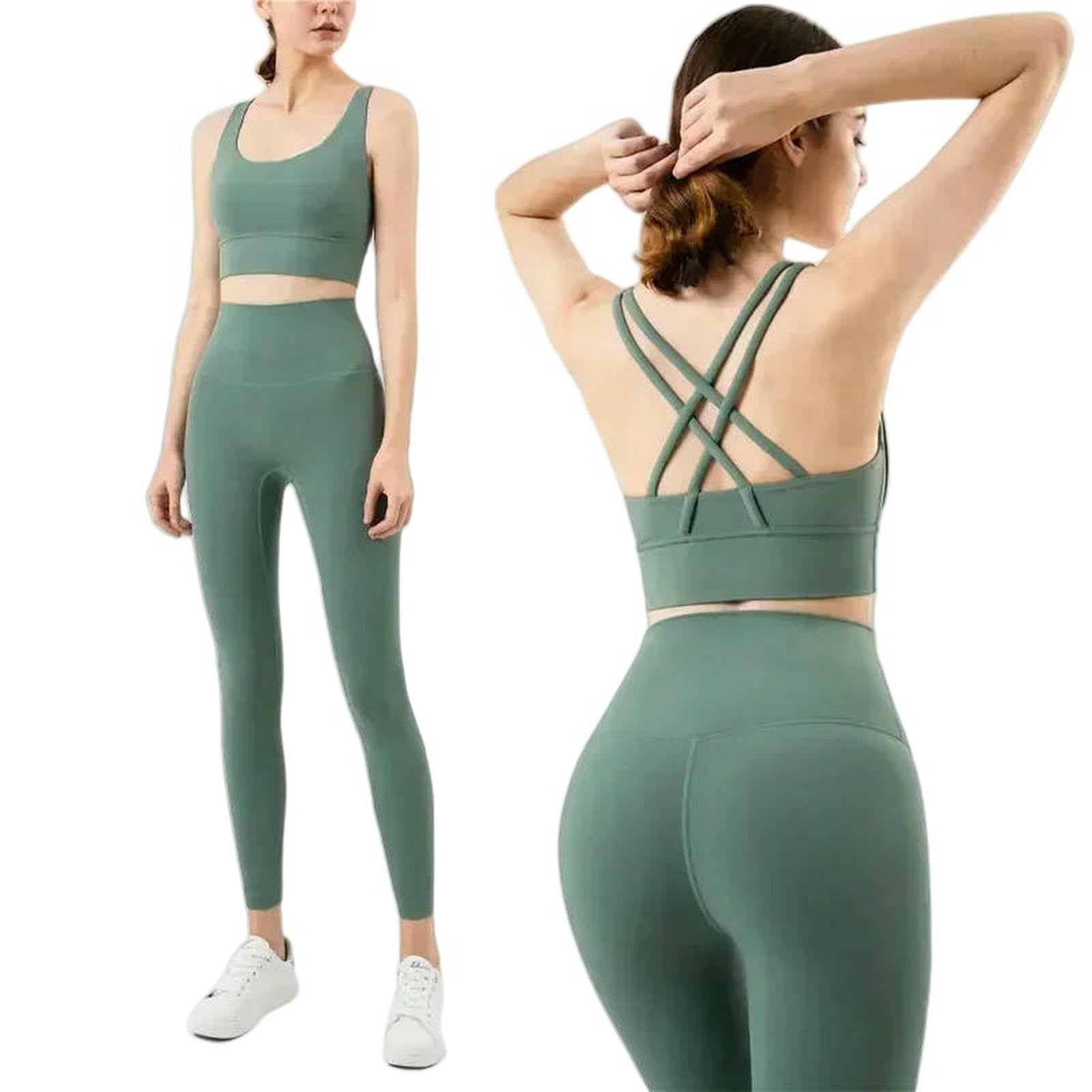 bielizna modelująca odzież sportowa joga zestaw ubrań legginsy i topy stroje sportowe fitness odzież na siłownię biustonosz spodnie zestawy do biegania