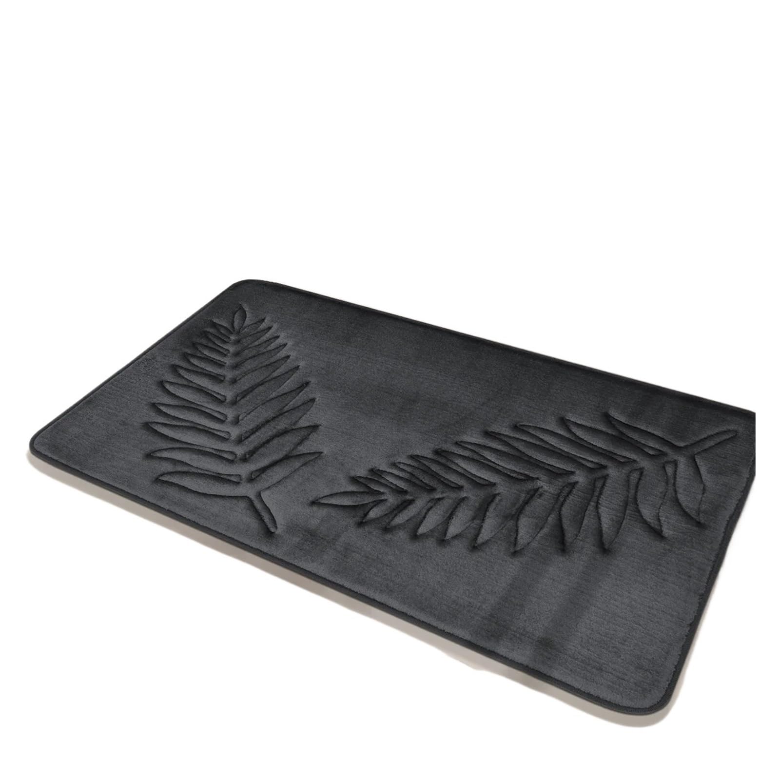 Badematte Saugfähiger, rutschfester Badezimmerteppich aus Memory-Schaum, for Wohnzimmer, Schlafzimmer, Küche, Zuhause, Teppich aus Baumwolle, Badezimmer, Bodenteppiche, Badematte Badezimmerteppich(Dar