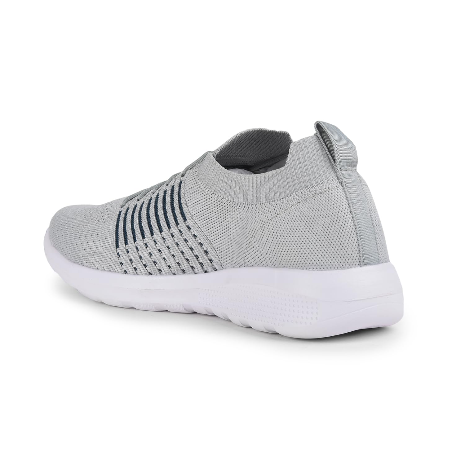 JQR MOJ 402 - Zapatos deportivos para hombre, para correr, caminar, ir al gimnasio, entrenamiento, elegantes, transpirables, ligeros, cómodos, L.GRY/C.GRN, 6 UK