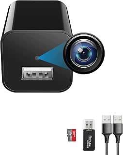 Spy Camera Charger - Hidden Camera - Mini Spy Camera 1080p - USB Charger Camera - Hidden Spy Camera - Hidden Nanny Cam - Hidden Spy Cam - Hidden Cam - Surveillance Camera Full HD