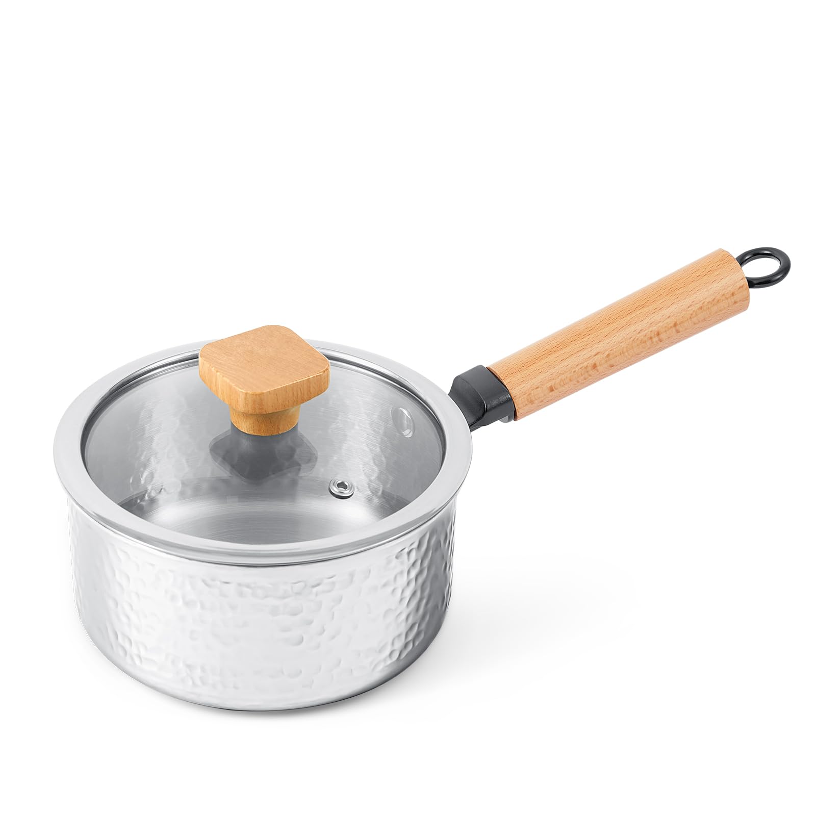 Amazon | Boryenty 片手鍋 16㎝ 雪平鍋 行平鍋 蓋付き 三層鋼