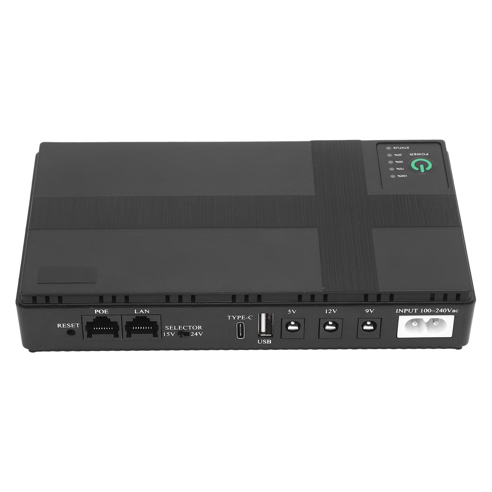 Conocimiento de Batería de 20000mAh UPS, Fuente de Alimentación de Alimentación Ininterrumpida Fuente de Alimentación de la Batería con (Enchufe de la UE 100-240V)