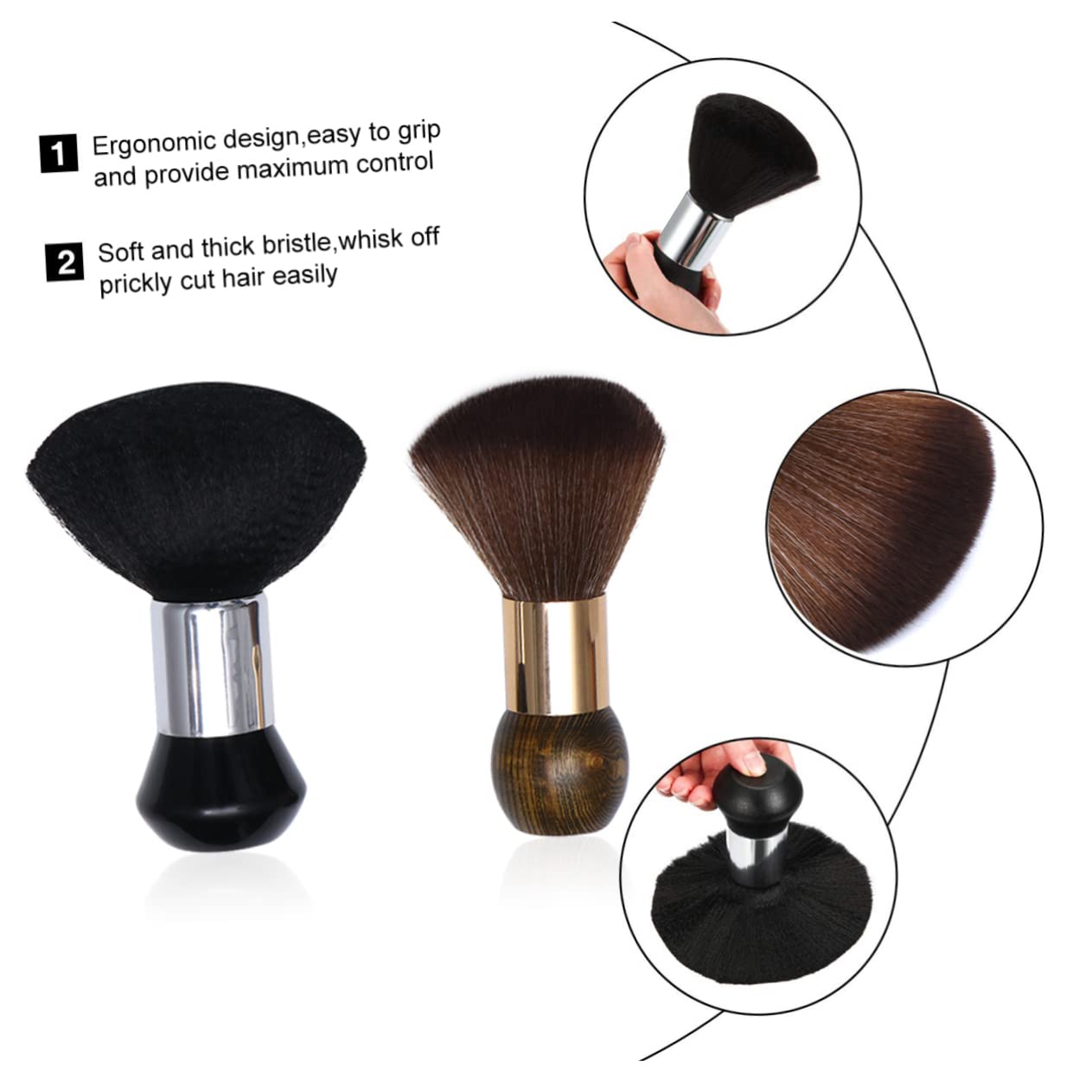 Juego de 4 Herramientas para Cortar el Pelo, Kit Portátil