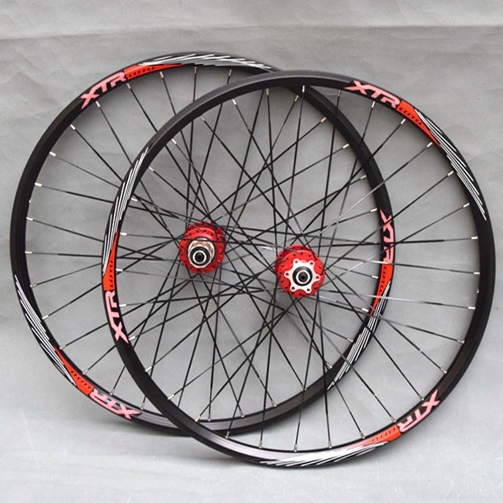 Zestaw kół 26 27,5 29-calowe koła rowerowe MTB Piasty łożysk hamulców tarczowych Felgi aluminiowe do rowerów górskich 32H 8-11 Speed Kaseta QR