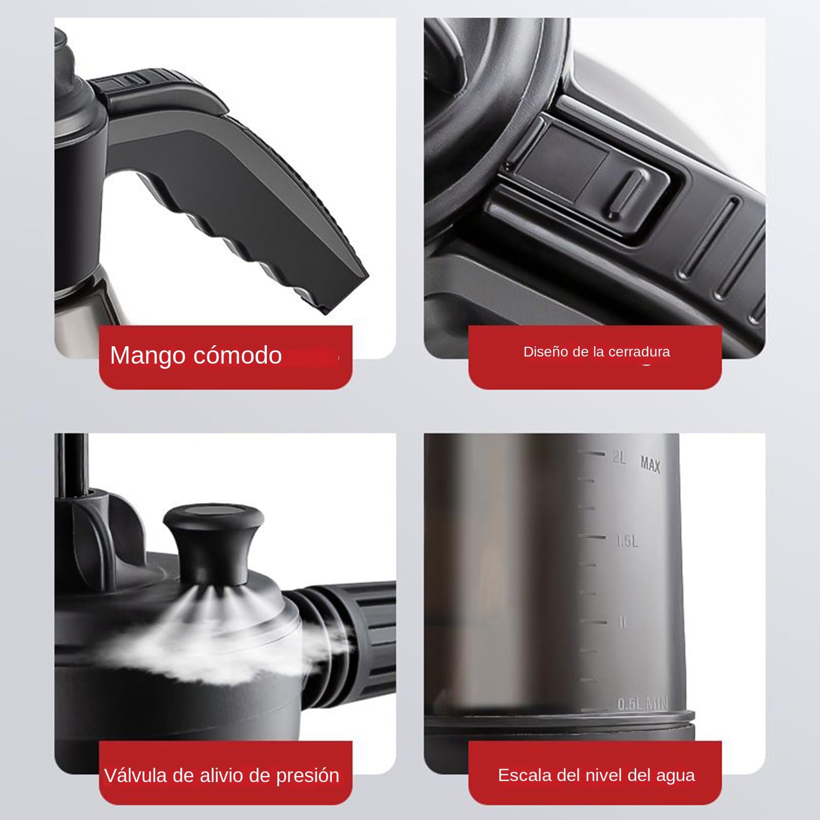 Espumador Para Hidrolimpiadora - Dispensador De Espuma Para Autos - Ajustable, Conexión Rápida, Accesorios Para Limpieza Invernal Y Caravanas