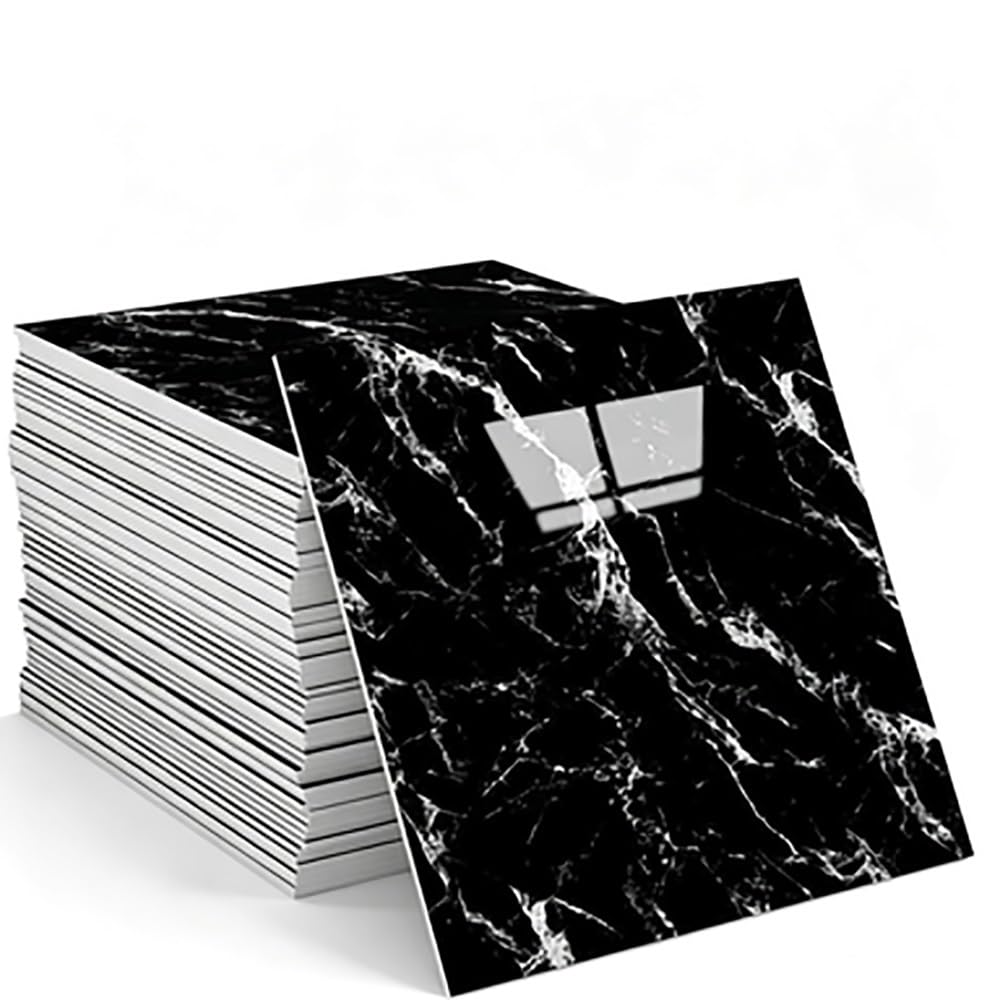 Marble Wall Panels Peel Stick Tiles Backsplash Sticker for Home