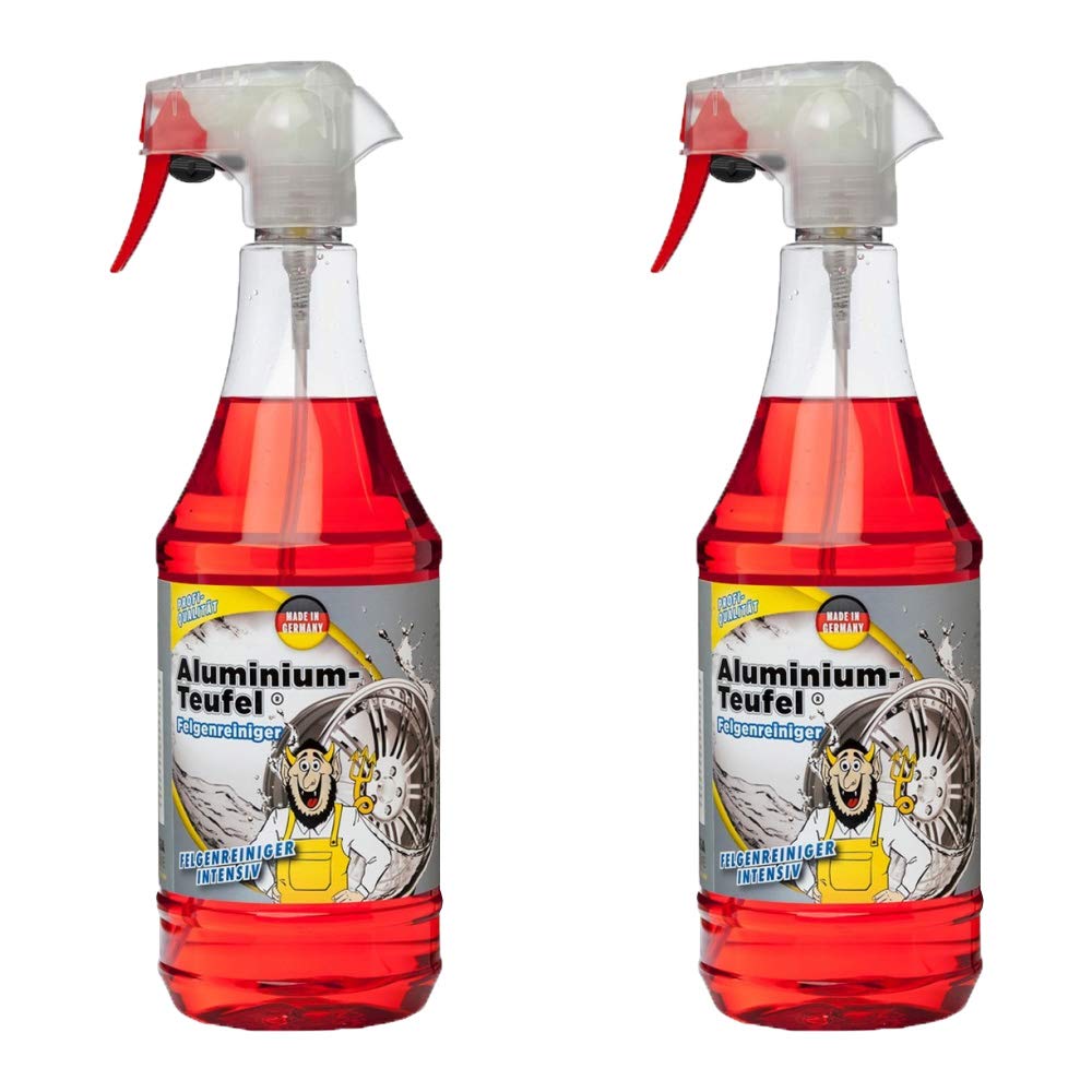 Tuga-Chemie 2X Aluminium-Teufel Plus 1l Intensiv Felgenreiniger